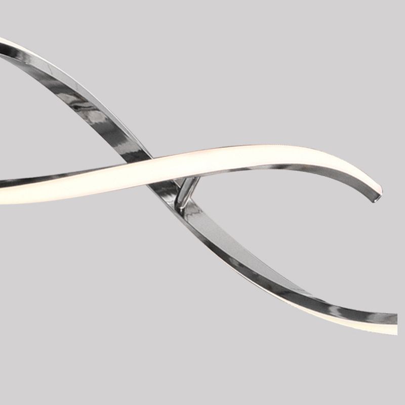 Stile contemporaneo in alluminio Luci appese a sospensione Linear Island Lighting Fun per sala da pranzo