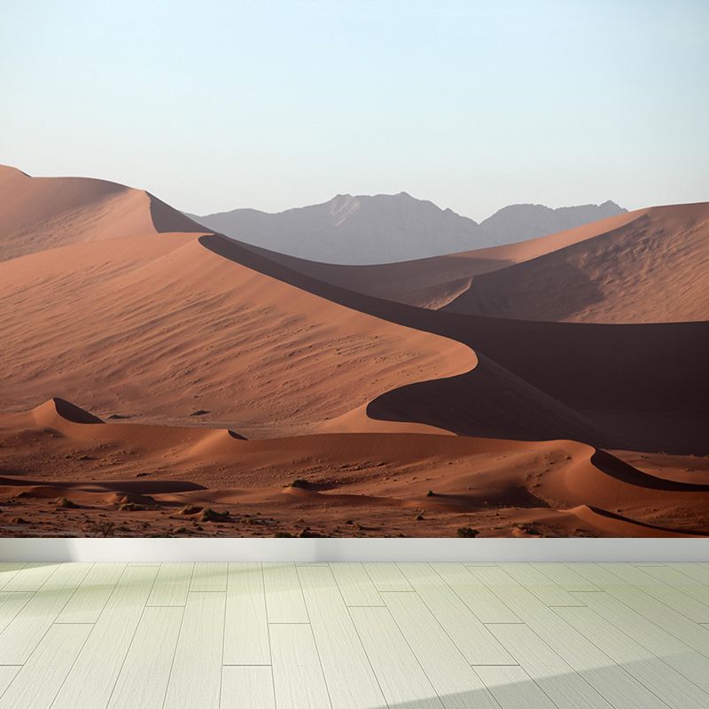 Big Desert Mural Wallpaper Moisture Resistant Modern Bedroom Wall Covering