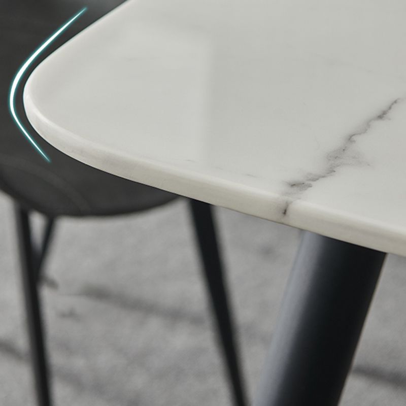 Indoor Rectangle 1/4/5/7 Pieces Dinette Set Stone Legs Dining Table Set