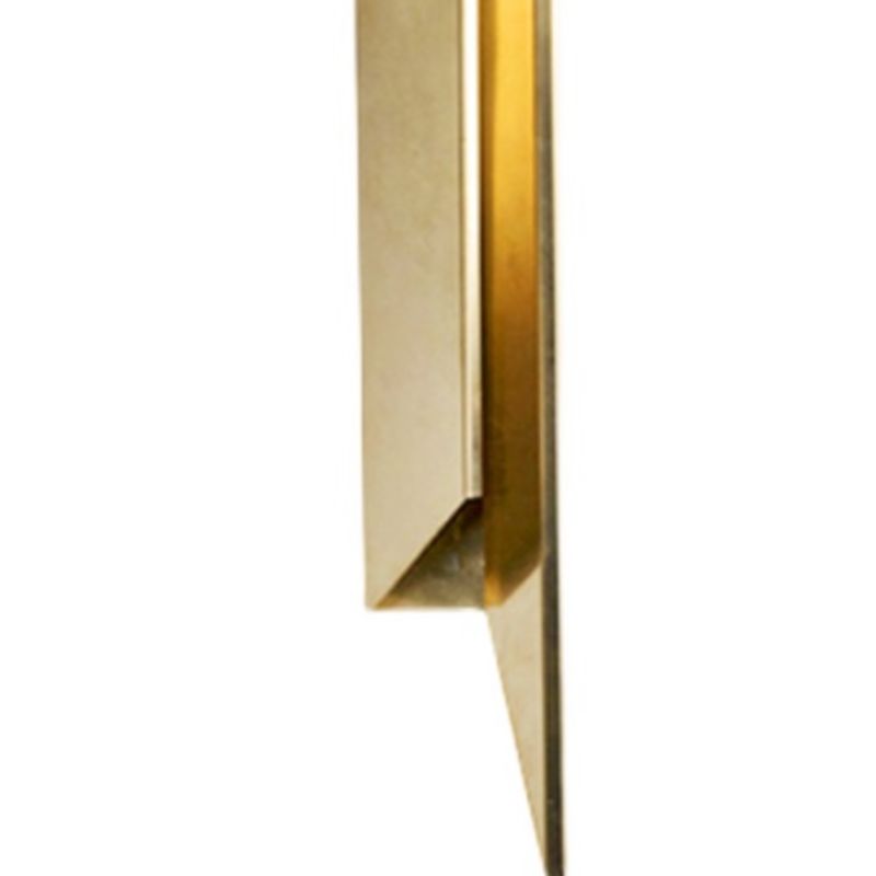 Iron LED Wall Mounted Fixture Unique Post Modern Wall Sconce in Gold