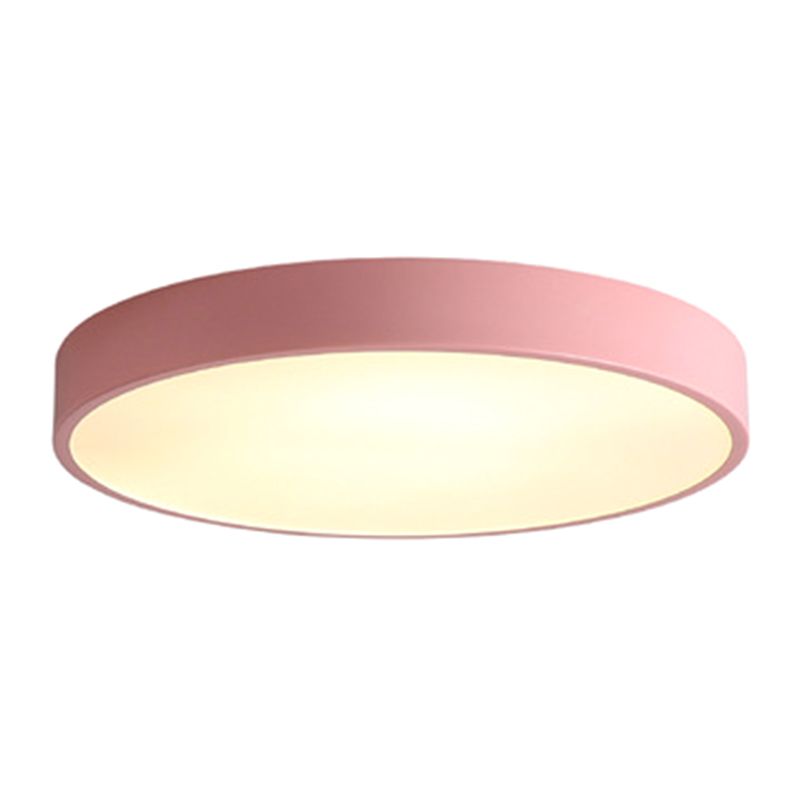 Schijfinbouw plafondlamp Minimalisme Acryl plafondmontage lichtarmatuur voor slaapkamer