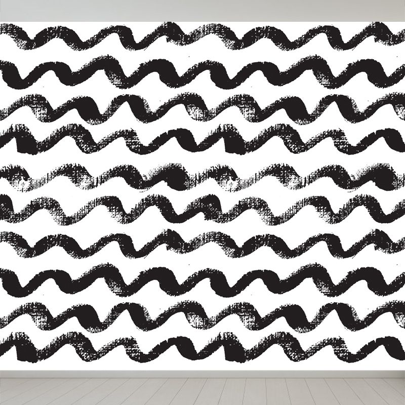 Illustration Plant Wall Covering Mural Whole Wall Decor for Kids Room, Made to Measure