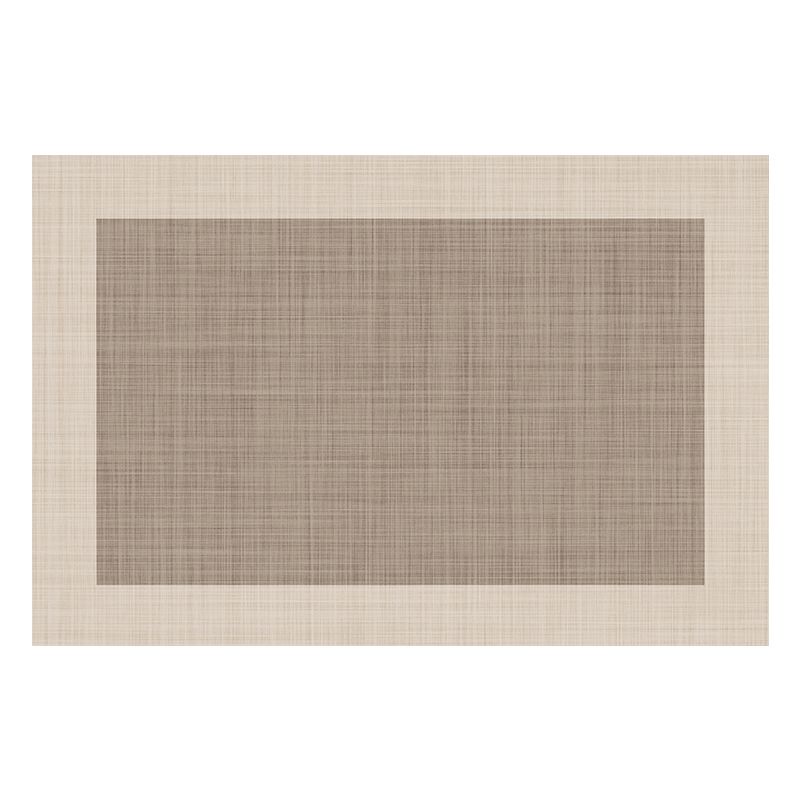 Modern Color Block Area Rug Green Polyester Area Carpet Non-Slip Backing Rug for Living Room