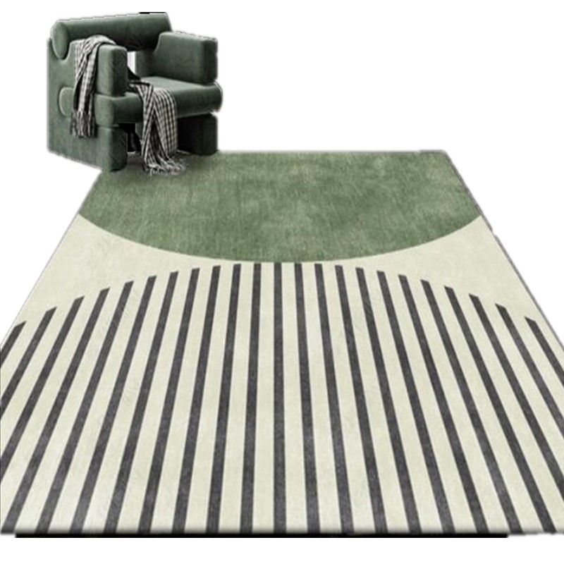 Tapis d'intérieur nordique mixte en Polyester, imprimé abstrait, avec support antidérapant, pour la décoration de la maison