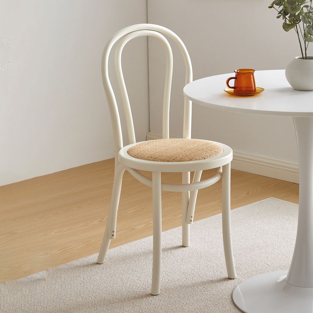 La madera de haya del estilo moderno preside el lado trasero de Windsor que cena el sistema de la silla de la cocina