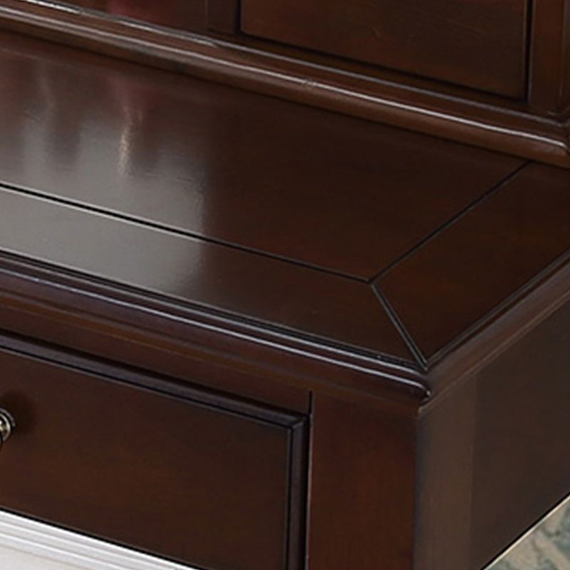 Brone Makeup Table With Drawers 17.71" W x 58.26" H for Bedroom