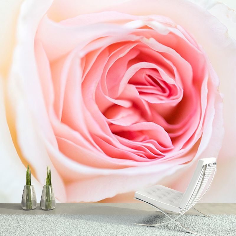 Elegant Rose Photography Mildew Resistant Wallpaper Environmental Sleeping Room Wall Mural