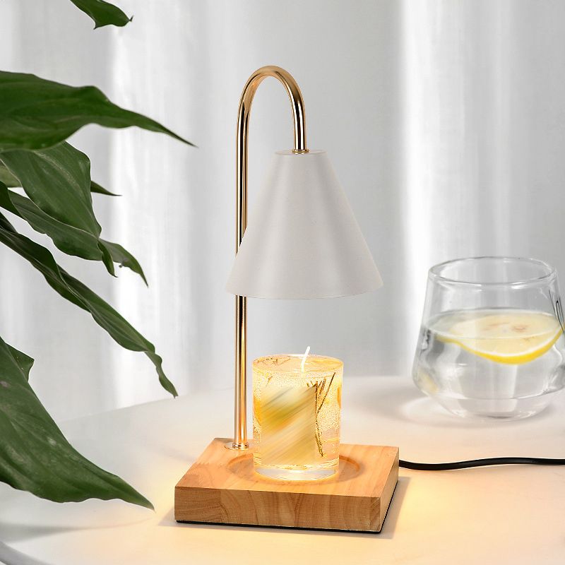 Geometrische Metalltischlampe moderne 1 Lichttischleuchte (Dekoration nicht enthalten)