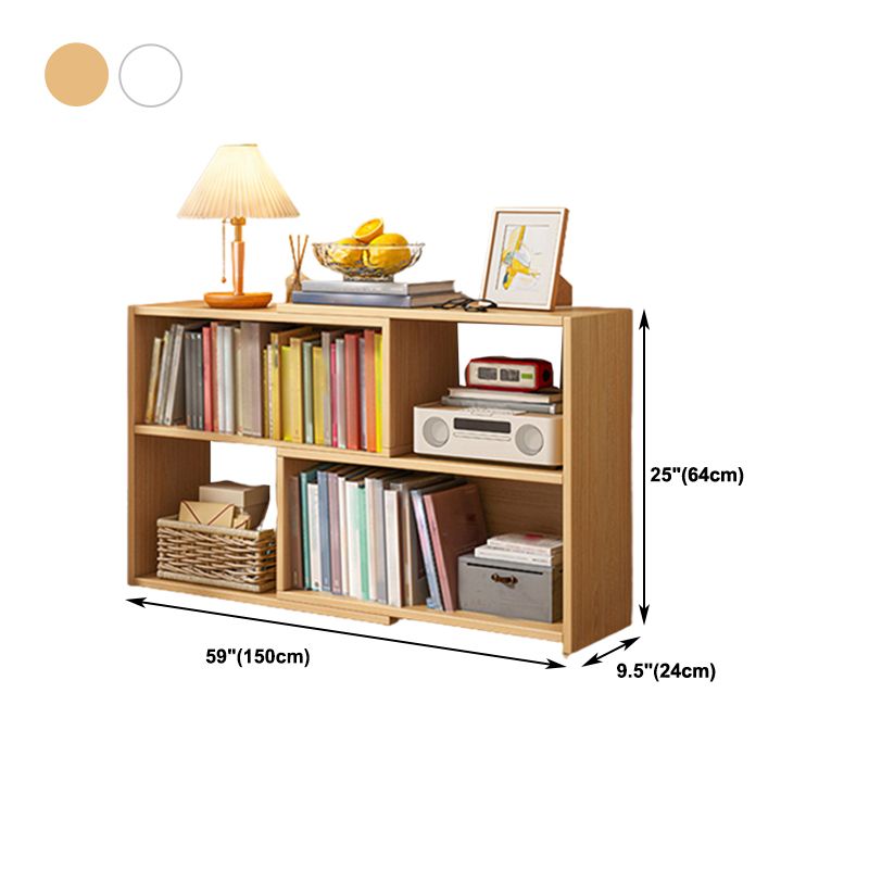 Flexible Bookshelf Contemporary Style Bookcase for Study Room and Office