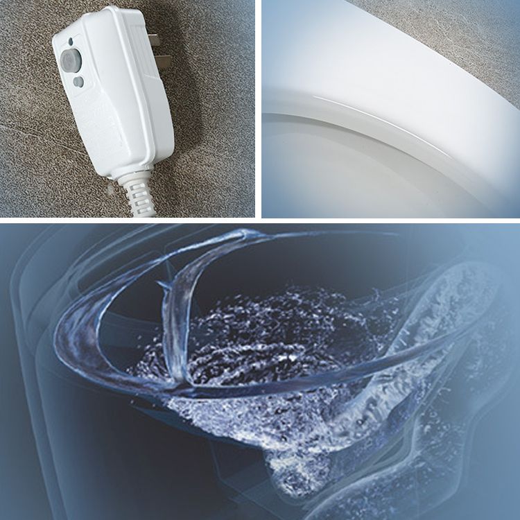 All-In-One Porcelain Toilet Bowl Porcelain Siphon Jet Flush Toilet