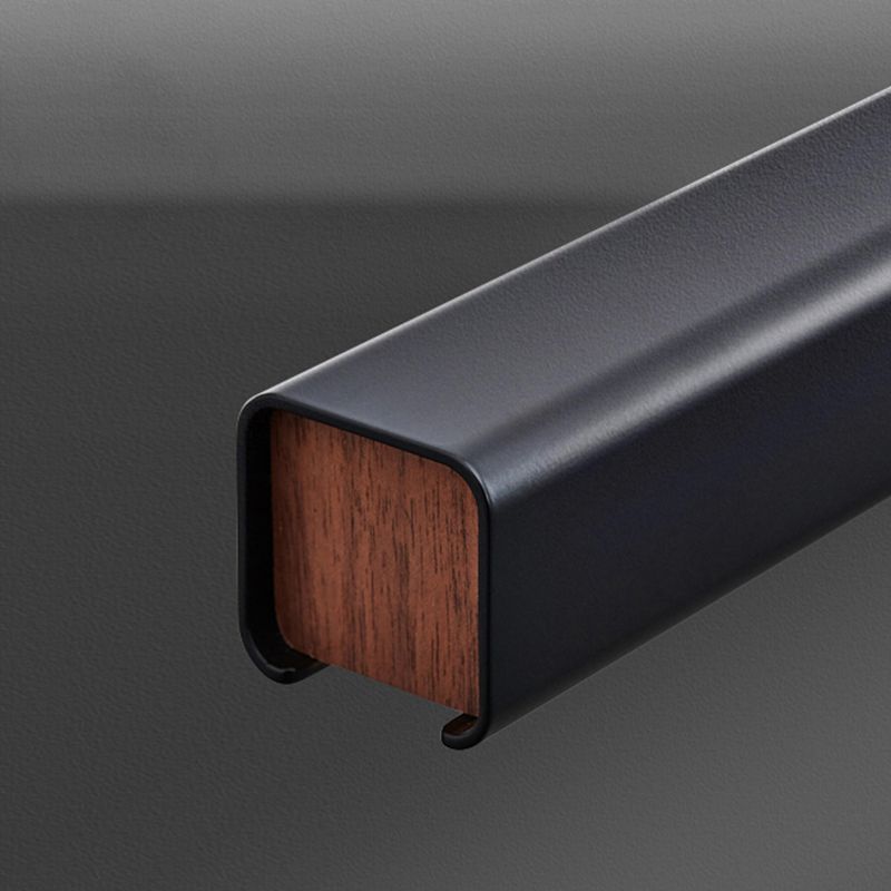 Rectangle Shape Metal Wall Lighting Idea Modern Style 1 Light Wall Light Fixture