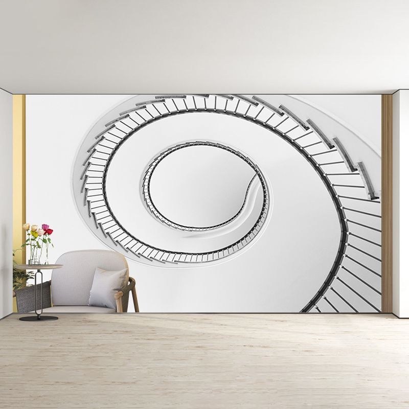 Space Extension Wall Mural Mildew Resistant Wall Covering for House Interior