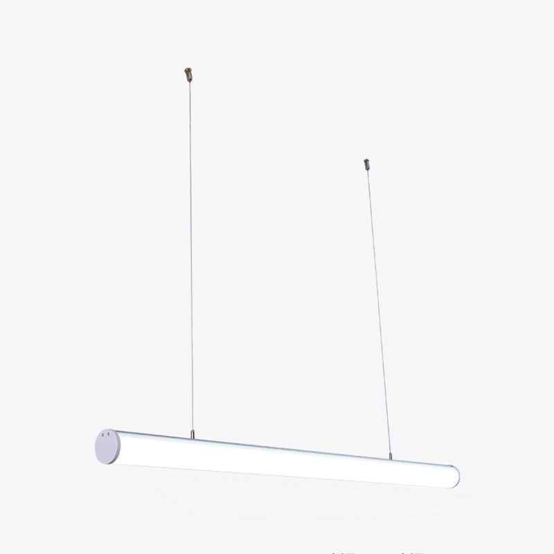 Metal Island Leuchte Einfacher Stil 1-Licht-lineare Hanglampe mit Acrylschatten