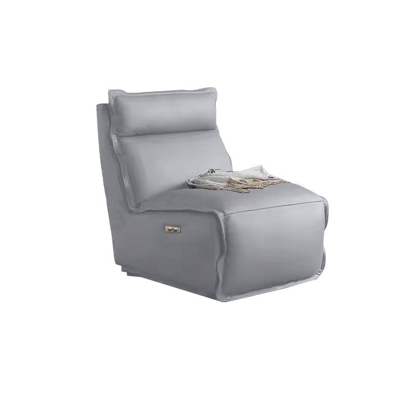 Leather Electric Standard Recliner Modern Minimalist Household Single Recliner