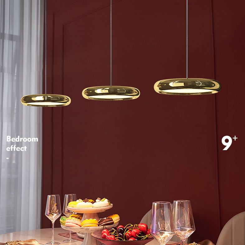 One-Light Pendant Light Fitting Modern Metal Led Suspension Lighting Fixture for Kitchen
