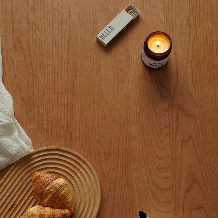 Rechteck zeitgenössische Massivholz Esszimmer Set mit 4 Beintisch Esstisch Sets