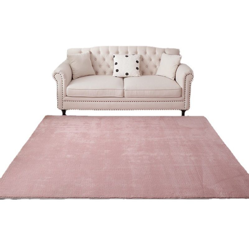Tapis intérieur contemporain Polyester Washable Area Spare pour le salon