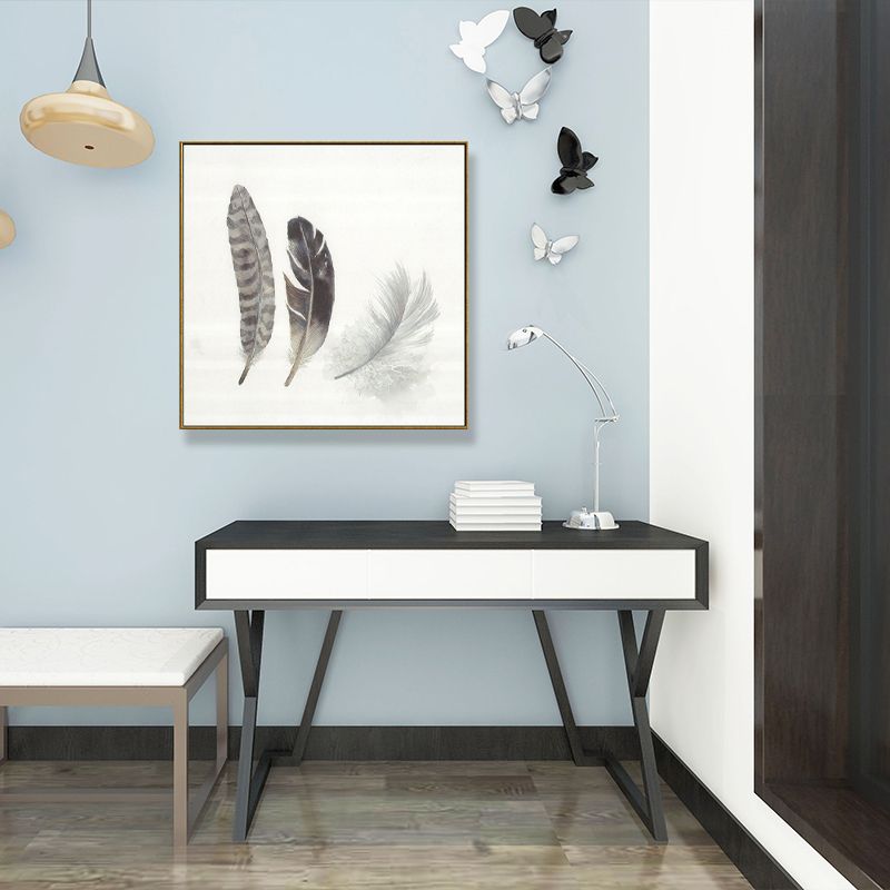 Canvas Brown Wall Decor Modern Style Still Life Painting, Multiple Sizes Options
