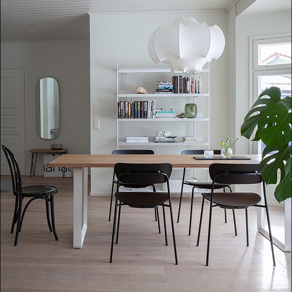 Fabric Shaded Pendant Lighting Fixture Minimalist Style White Hanging Light