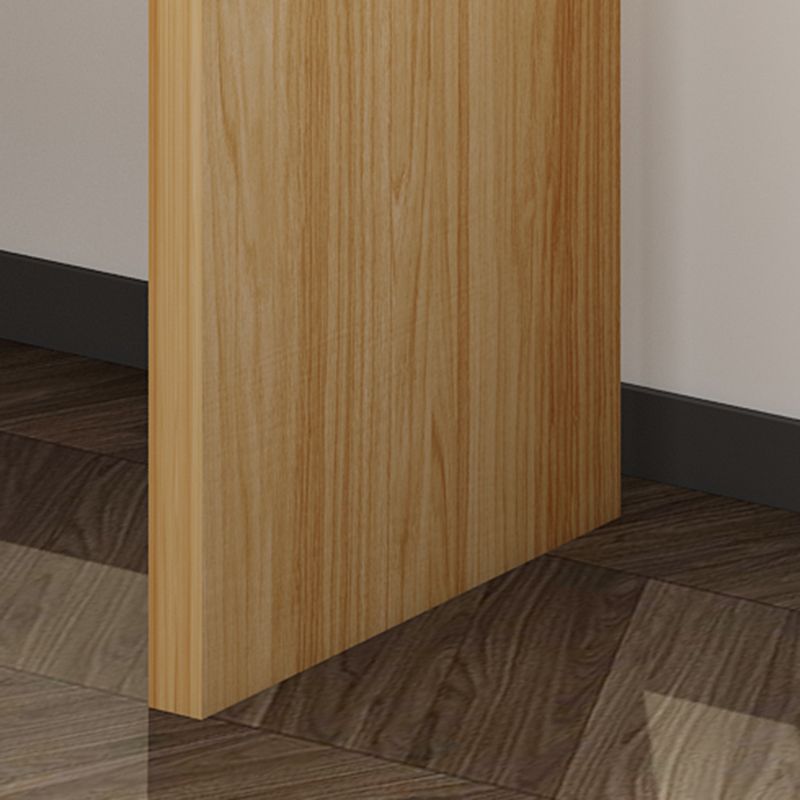 Wood Indoor Bistro Bar Height Cocktail Table Double Pedestal Counter Table