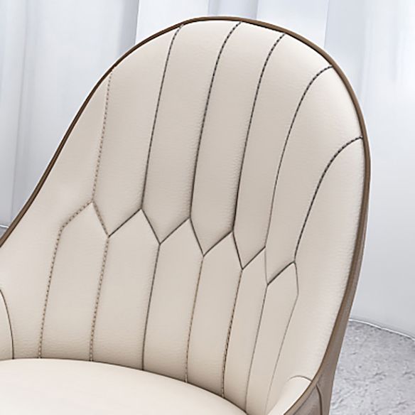 Tavolo da cucina in pietra sinterizzato al minimo fisso set di tono marrone per sala da pranzo