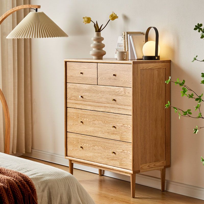 Contemporary Vertical Dresser Wood Storage Bachelor Chest for Home