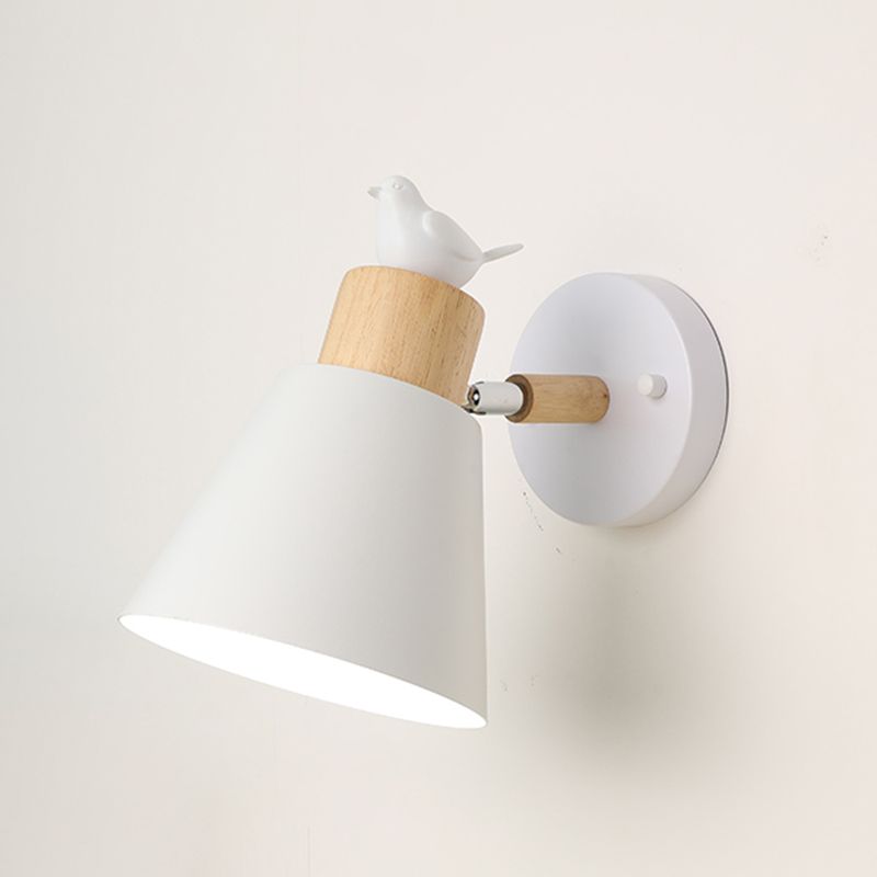 1-licht wandkandelaar Moderne macaron-stijl metalen wandverlichting voor eetkamer