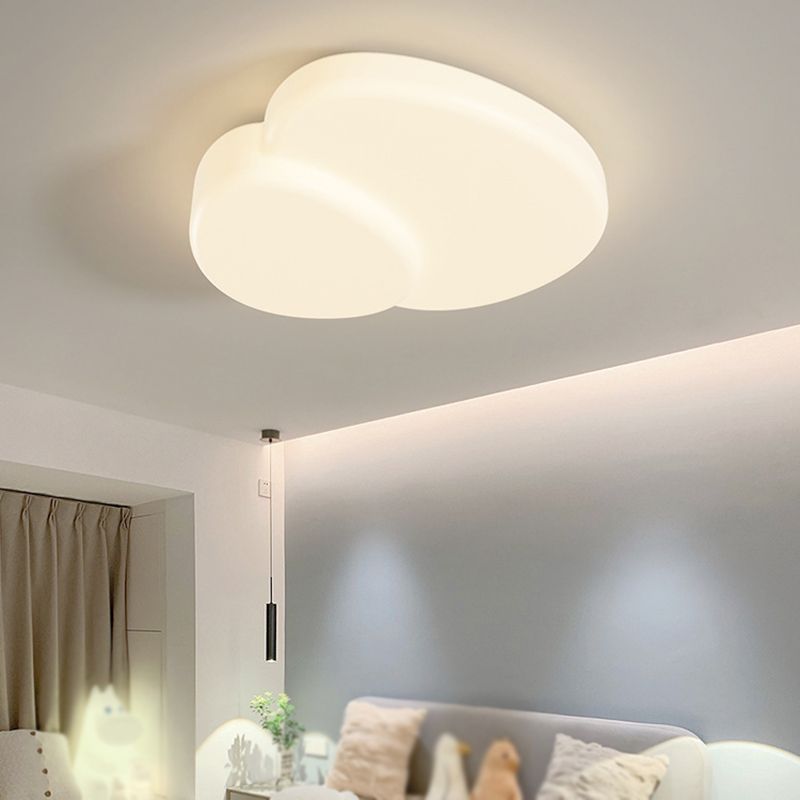 Acrylic Modern Interior LED Ceiling Flush Mount Cloud Shape Flush