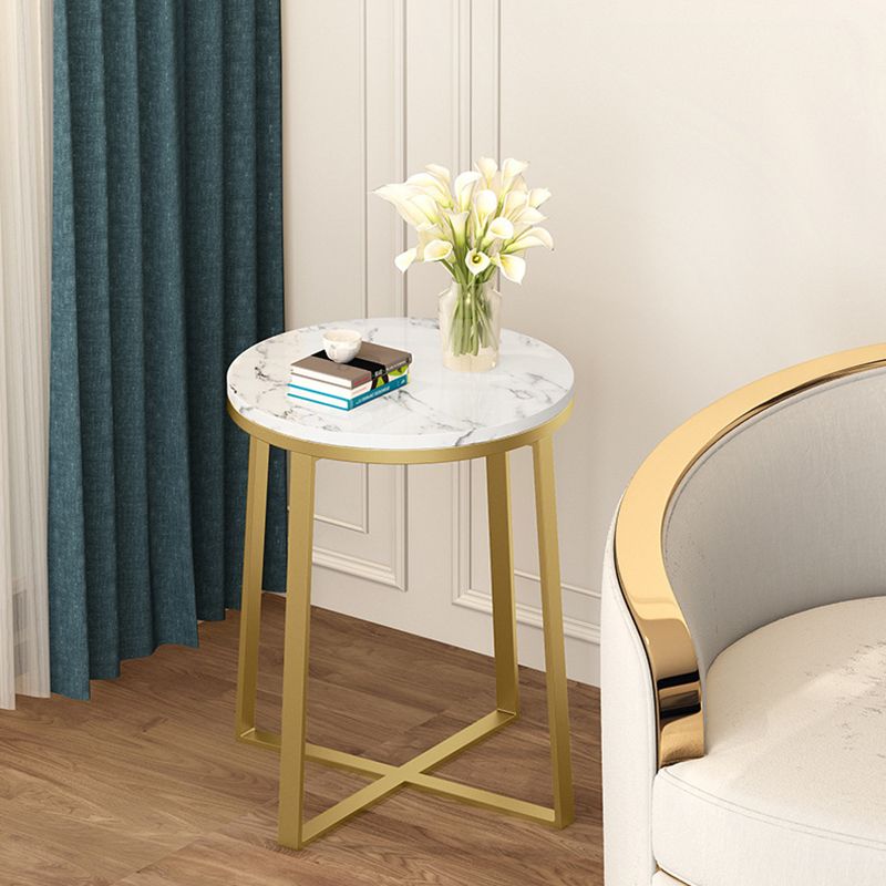 Trestle Coffee Table  Contemporary Cocktail Table for Living Room