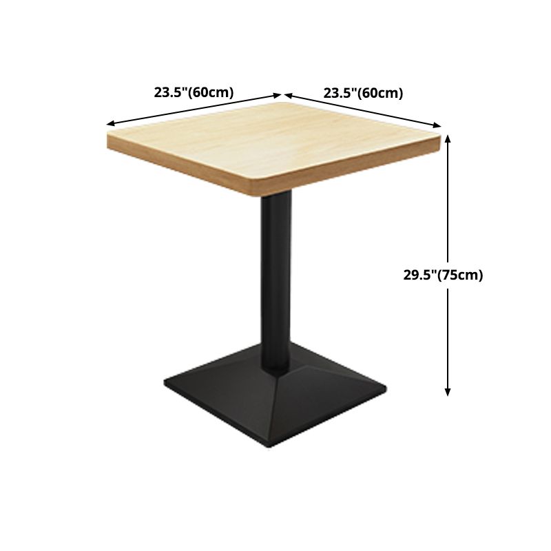 Industrial Style Dining Room Collection MDF Dining Site Table for Dining Room
