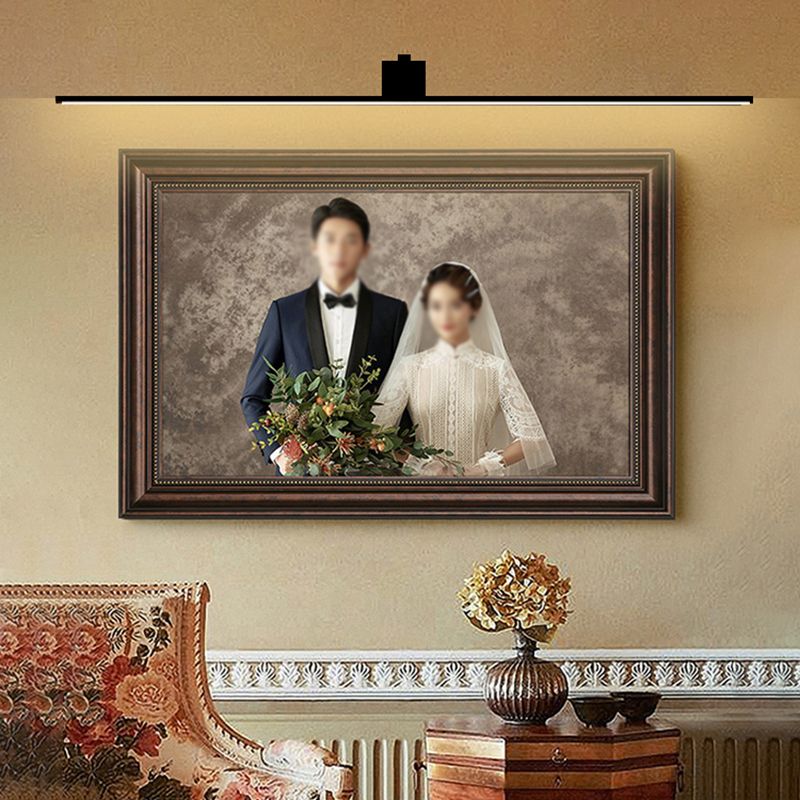 LED Metall Wandleuchte Lampe Einfache moderne linienförmige Innenwandmontageleuchte