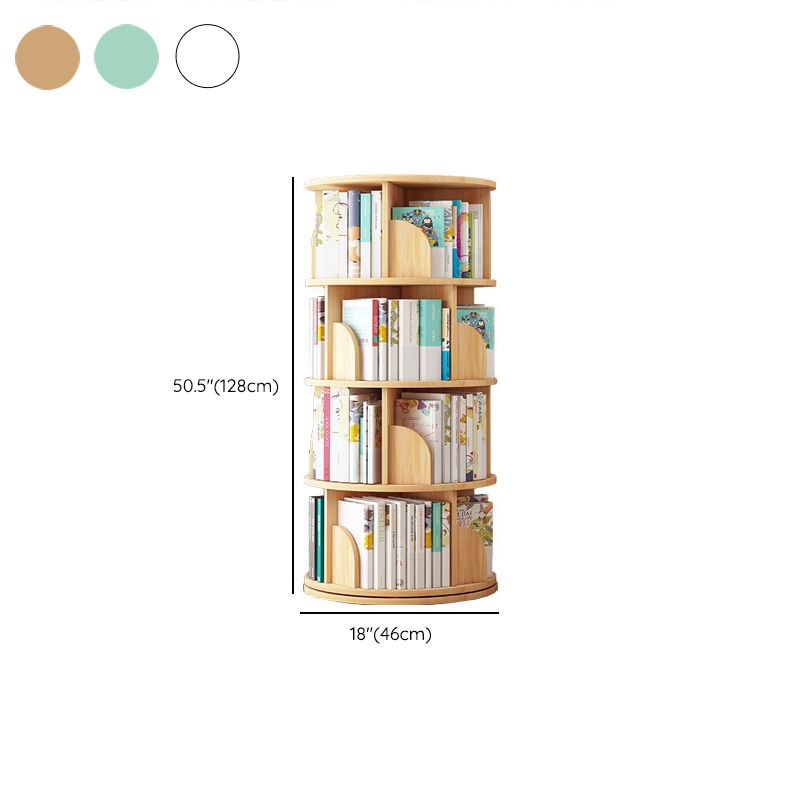 Engineered Wood Bookshelf Standard Contemporary Closed Back Bookcase