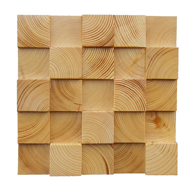 Wood Mosaic Paneling Shiplap Glue Down Indoor Contemporary Wall Paneling