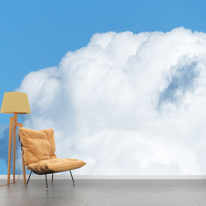 Sky Photography Mural Mildew Resistant Wallpaper Sleeping Room Wall Mural