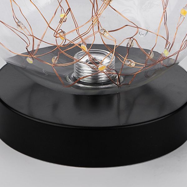 Modern Style Ball Flush Mount Lamp Glass 1 Light Flush Mount Lighting