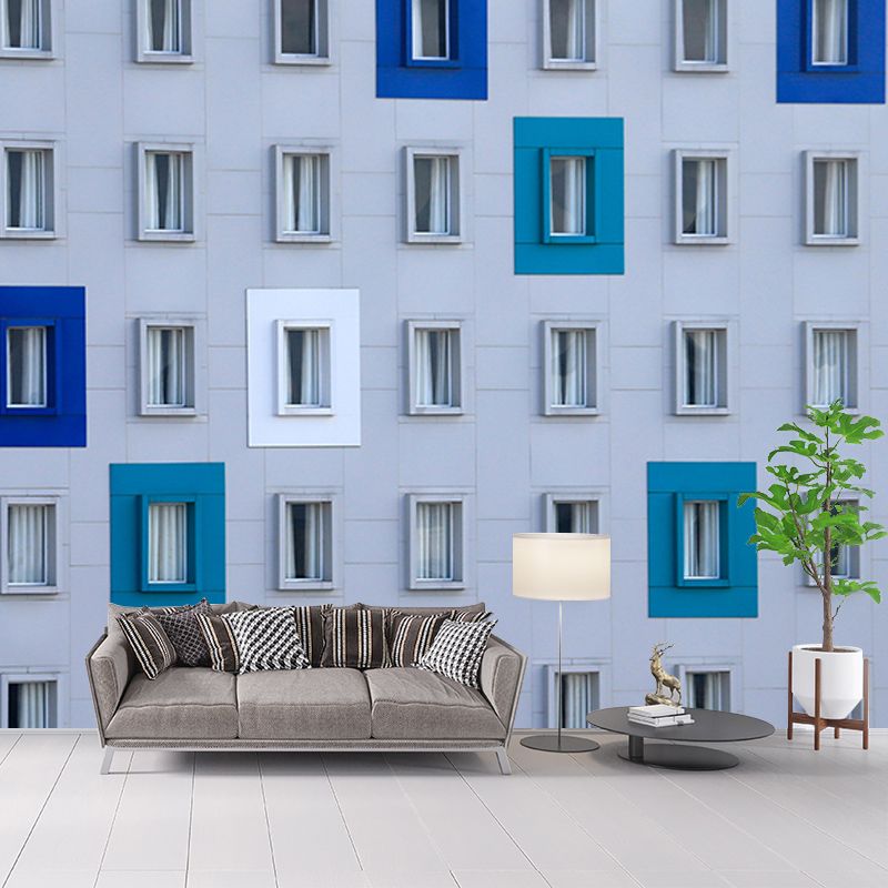 Contemporary Building Mural Horizontal Photography Bedroom Wall Mural