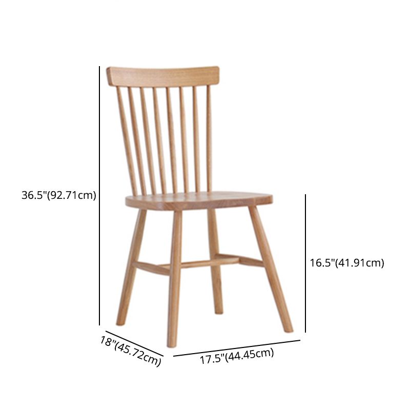 Minimalist Style Dining Table with Solid Wood Dining Table and Chairs for Home Use