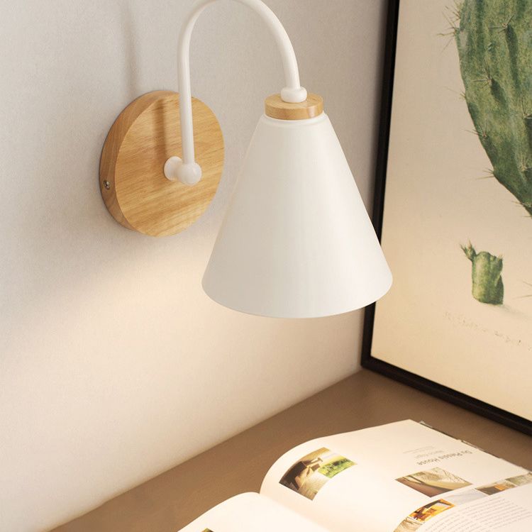 Verjüngte Wandlampen Ultra-moderne Holzwandleuchten für Schlafzimmer