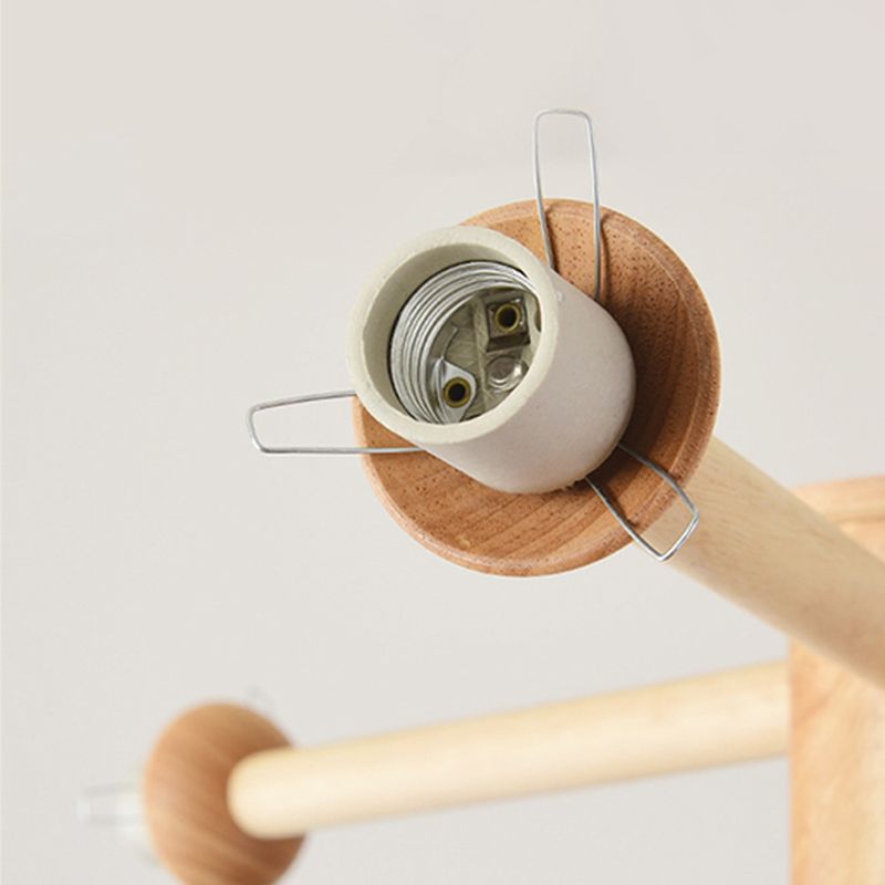 Globe Chandelier Light Fixtures Modern Multi-Head Beige Chandelier Lamp with Glass Shade