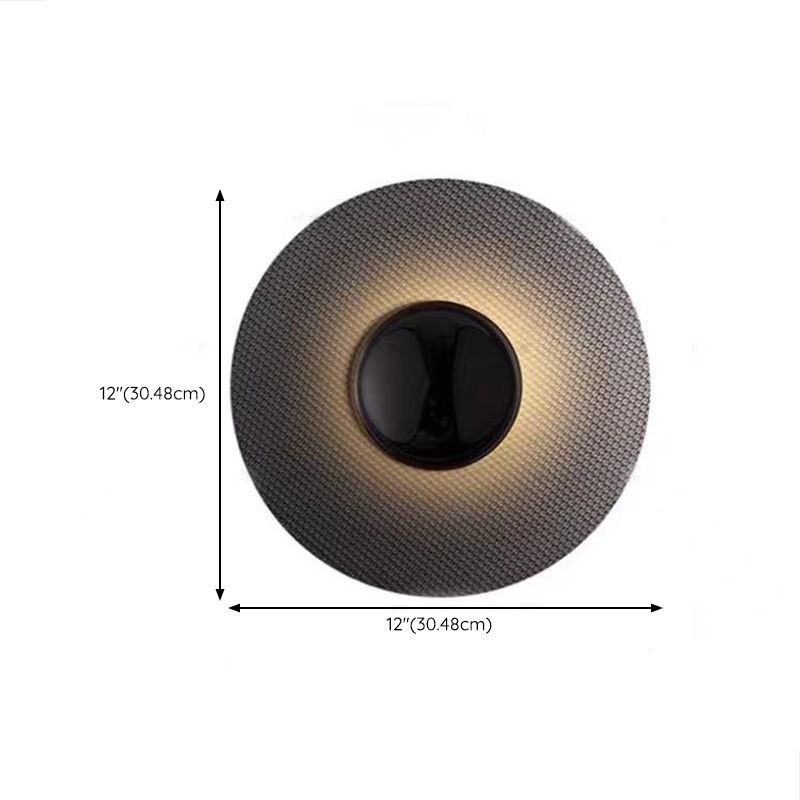 Single Modernism Black Wall Mounted Sconce LED Wall Light for Dining Room