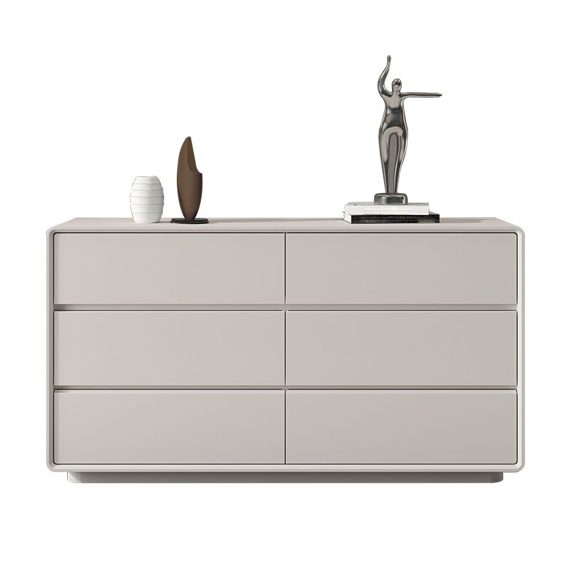 Contemporary Storage Chest Dresser Wooden Dresser with Drawers