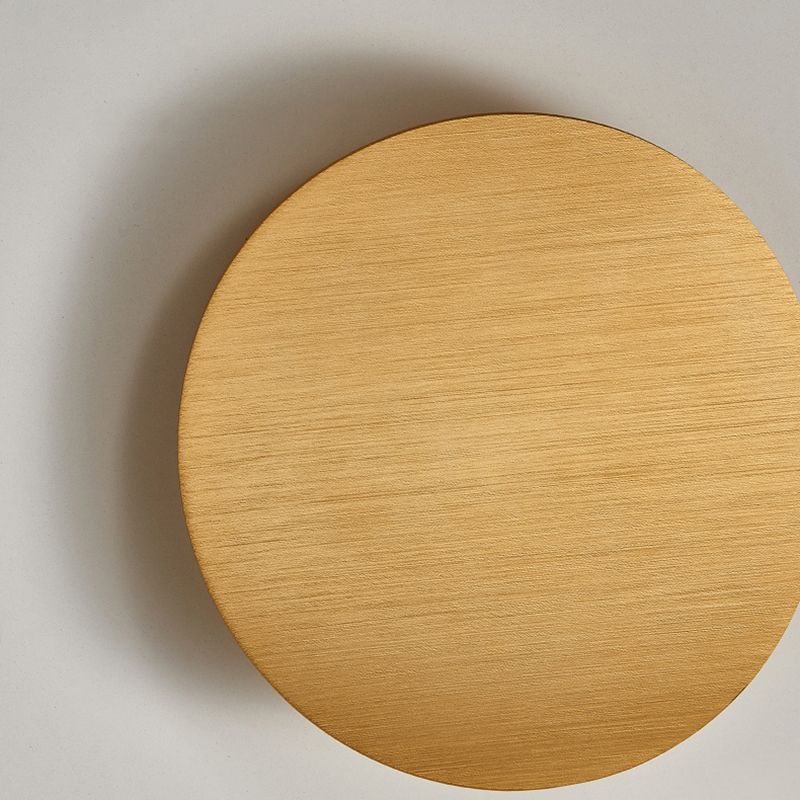 Lámpara de pared de aluminio contemporánea de lámparas de aluminio apliques para dormitorio