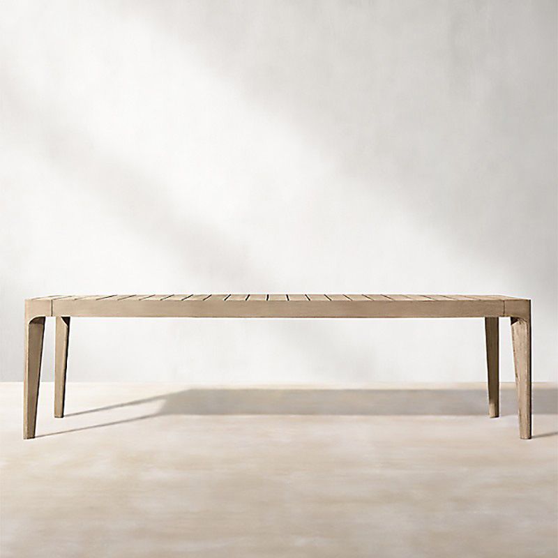 Bohemian Style Solid Wood Dining Table Set 1/7 Pieces Dining Table Set for Outdoor