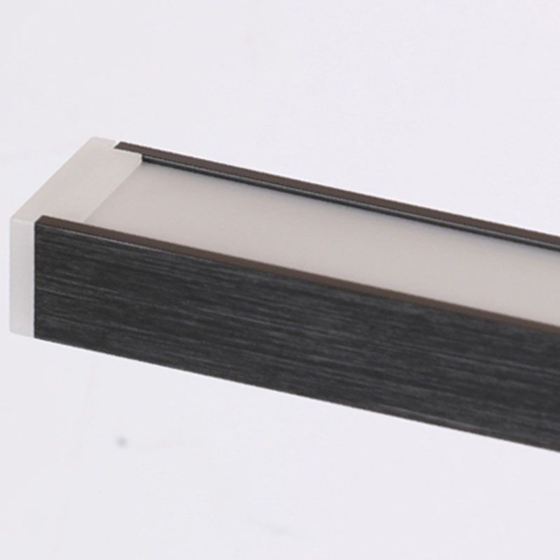 1-Light Aluminum Wall Light Sconces Linear Modern Style Vanity Wall Light Fixtures