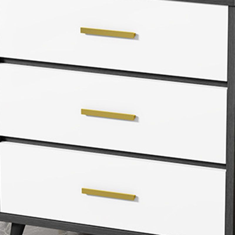 Glam 16" Wide Chest Bedroom Stone Storage Chest with Drawers