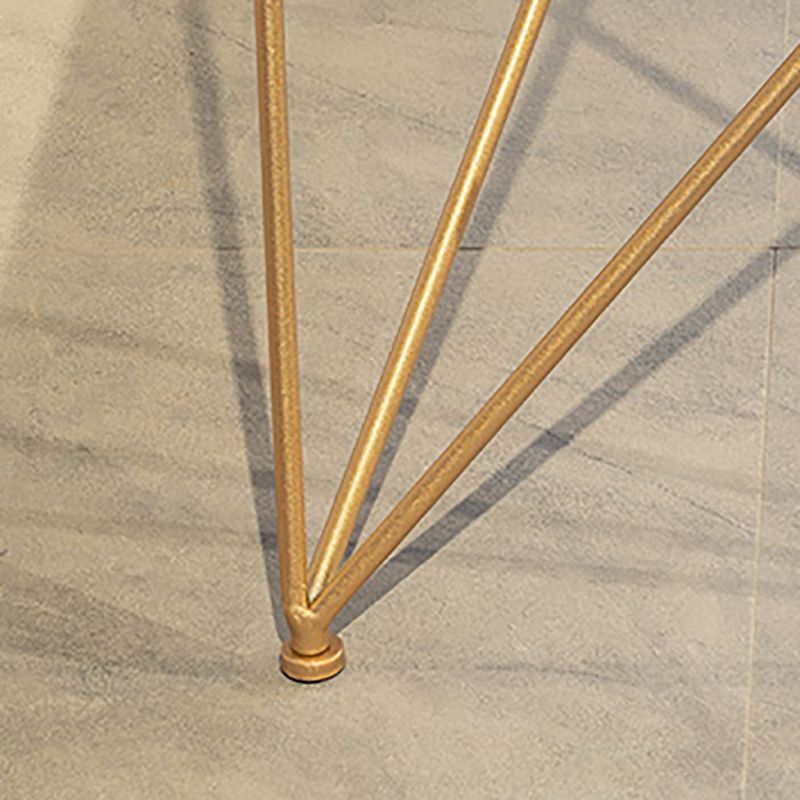 Glam Solid Wood Writing Desk Natural Hairpin Base Type Office Desk