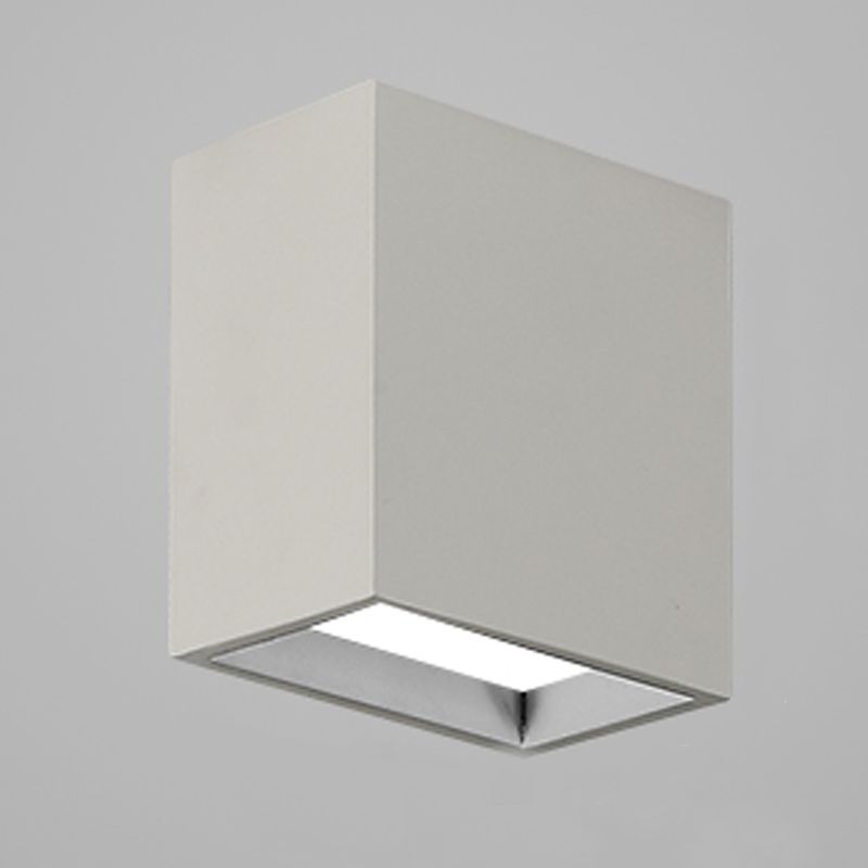 Acrylic Geometric LED Ceiling Fixture in Modern Simplicity Lacquered Iron Ceiling Light for Corridor