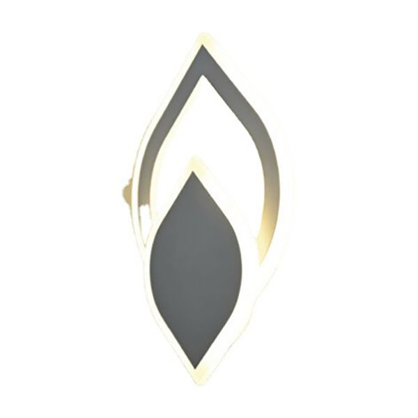 Einzigartiger Schatten 1-Licht Wandleuchte moderne Metallwandhalterung Leuchte