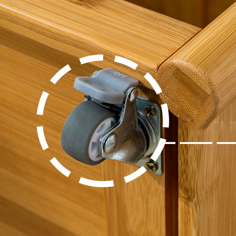 29.5" Tall Side Accent Table Rectangular Nesting End Table for Living Room