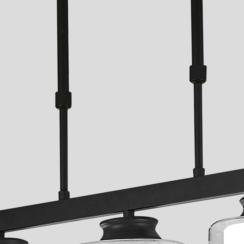 4 Éclairage pendentif à cylindre léger